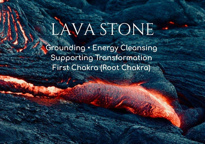 Lava Stone • Natural protection • Recalibration to Your Origin Soul Blue Print • Cleanising