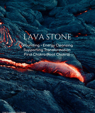 Lava Stone • Natural protection • Recalibration to Your Origin Soul Blue Print • Cleanising