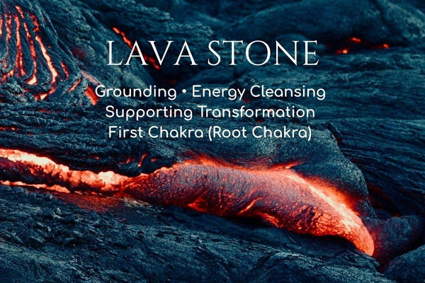 Lava Stone • Natural protection • Recalibration to Your Origin Soul Blue Print • Cleanising