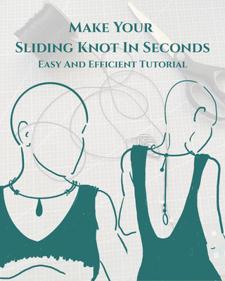 Make Your Sliding Knot In Seconds - Easy And Efficient Tutorial - My Tiny Sanctuary