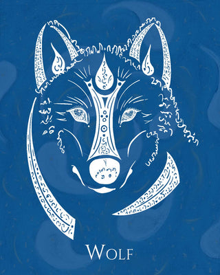 Wolf Animal Spirit • The teacher, the adventurer, and the wise