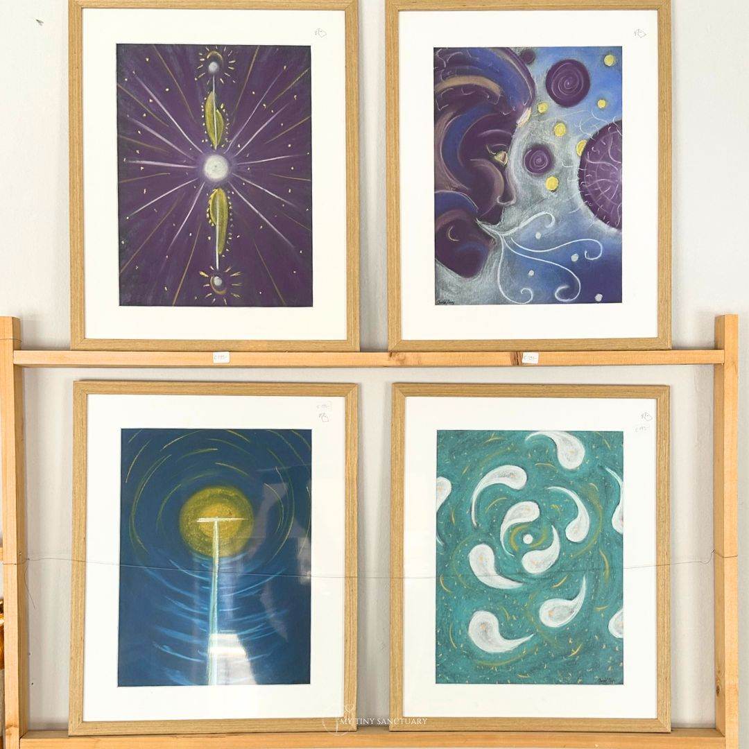 Pastel Chalk Art - My Tiny Sanctuary