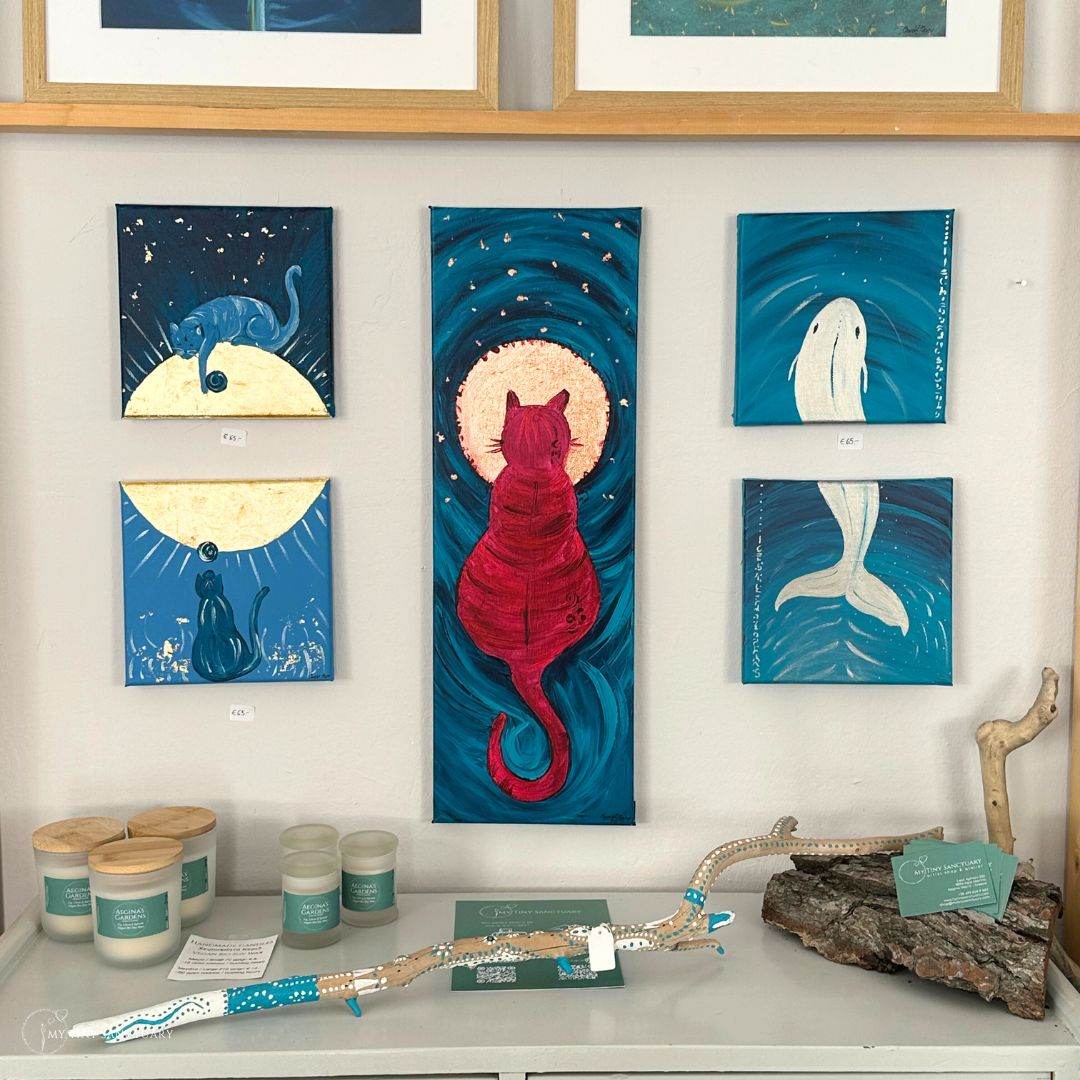 Acrylic Paintings - My Tiny Sanctuary