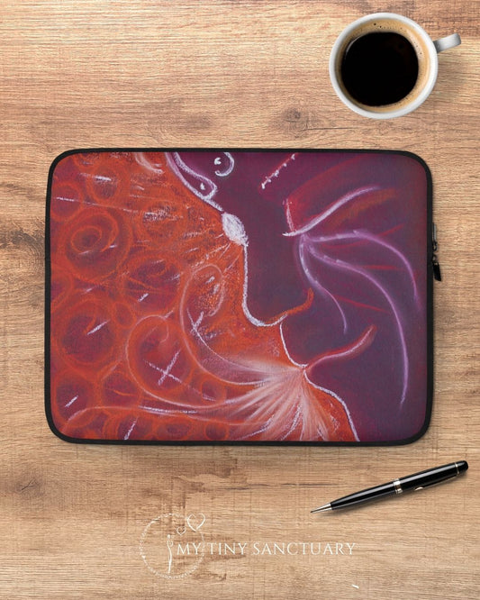 Laptop Sleeve Red Prince - Breath, Release, Integrate