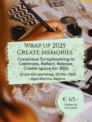 Wrap up 2025 and Create Memories • Scrapbooking Workshop • 23 Novembre 2025