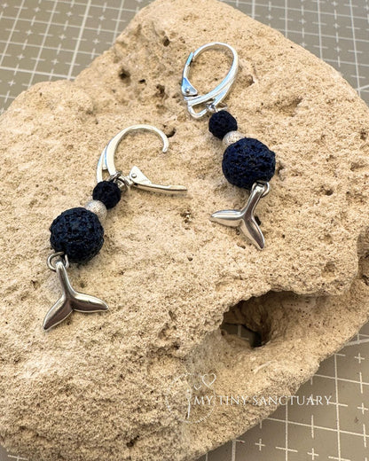 Dolphin Tale Earrings | Let the Dolphin Spirit Whisper to Your Ears - My Tiny Sanctuary
