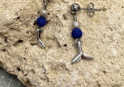 Dolphin Tale Earrings | Let the Dolphin Spirit Whisper to Your Ears - My Tiny Sanctuary