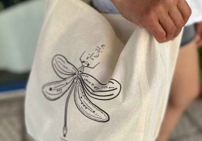 Animal Spirit Tote Bag in Organic Cotton • Pick Your Spirit Companion - My Tiny Sanctuary
