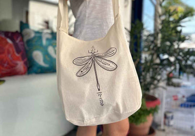 Animal Spirit Tote Bag in Organic Cotton • Pick Your Spirit Companion - My Tiny Sanctuary