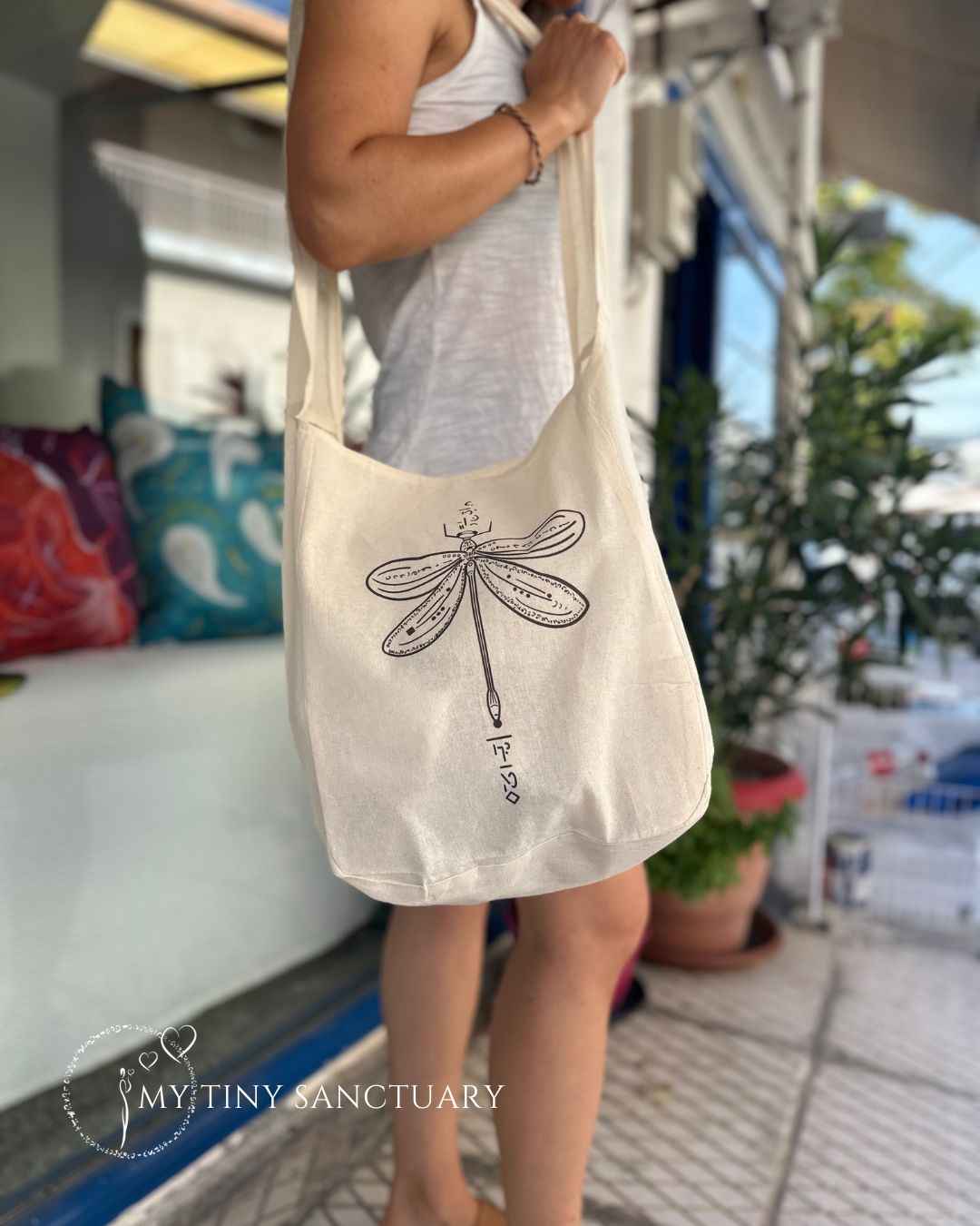 Animal Spirit Tote Bag in Organic Cotton • Pick Your Spirit Companion - My Tiny Sanctuary