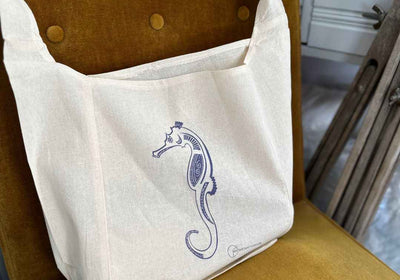 Animal Spirit Tote Bag in Organic Cotton • Pick Your Spirit Companion - My Tiny Sanctuary