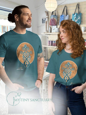 Aphaia Moon Dream T-Shirt 100% Vegan Organic Cotton | Unisex - My Tiny Sanctuary