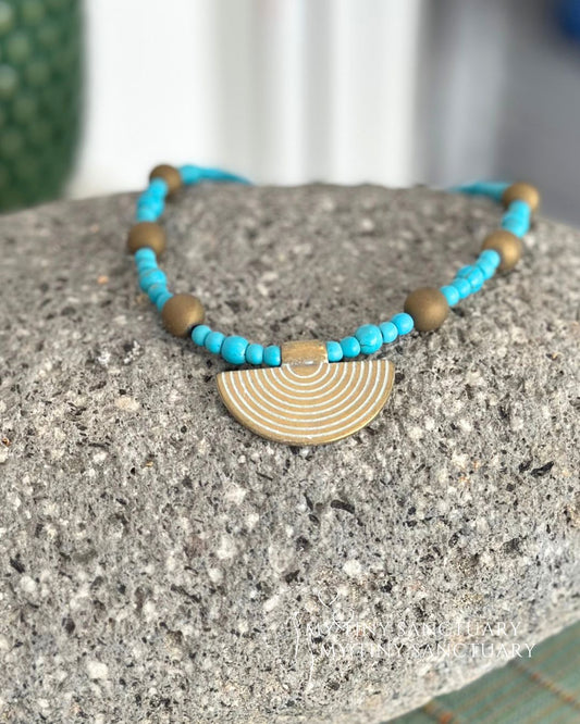 Bronze Age Necklace • Timeless Design of Earth • Handmade upon order