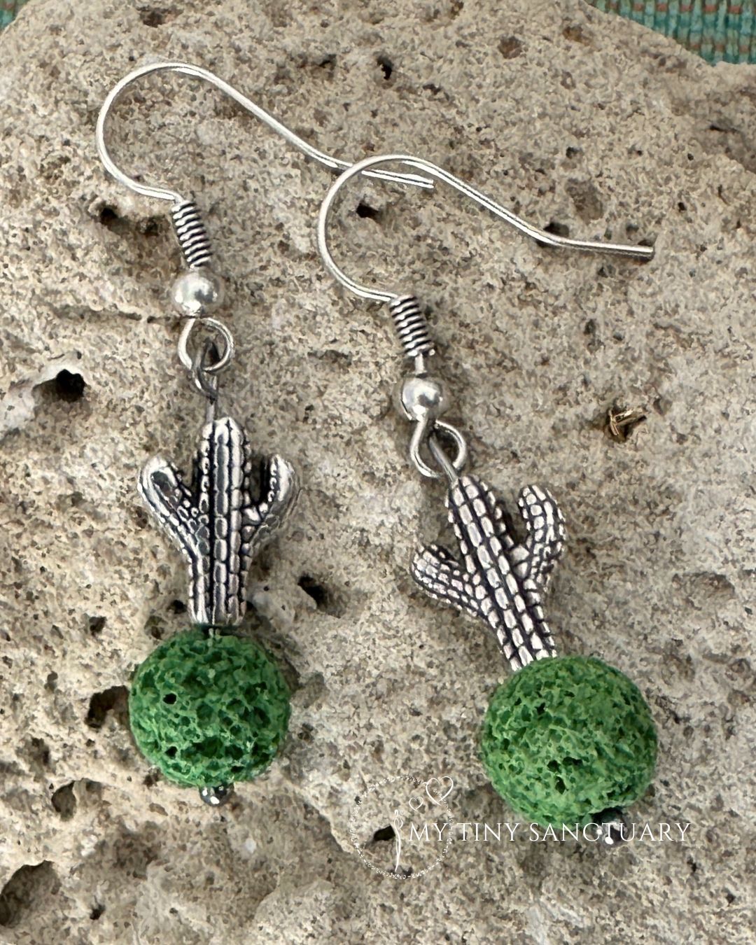 Cactus Earrings - Nurturing Your Inner Water