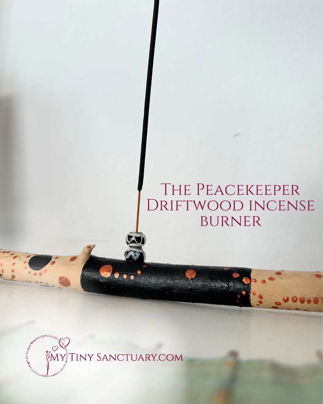 The Peacekeeper Driftwood incense burner