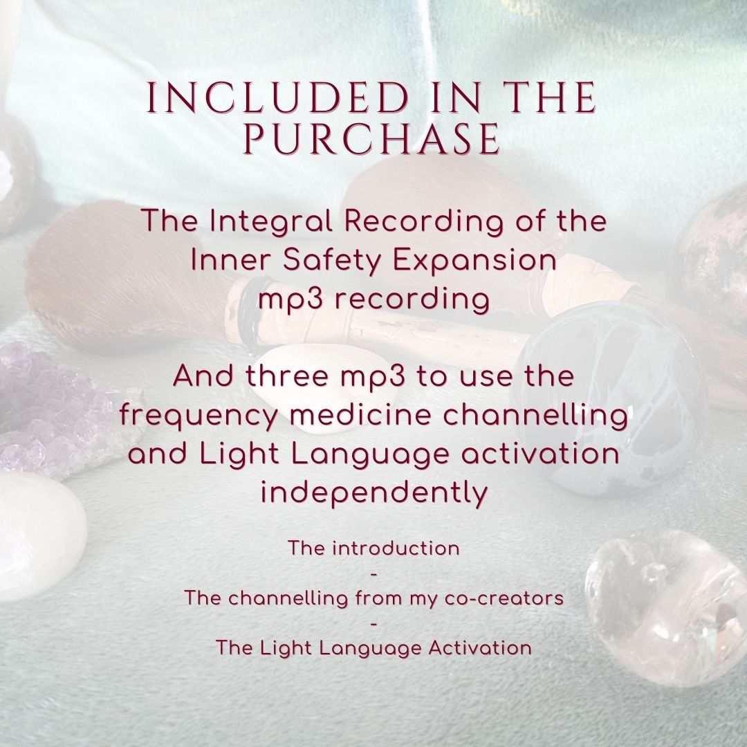 Frequency Medicine: Inner Safety Expansion with Light Language