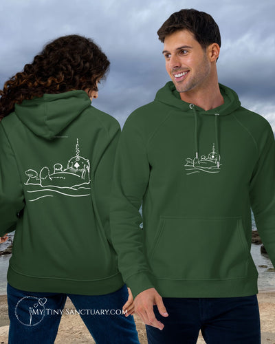 Otter Spirit Animal Hoodie • Unisex • Organic Cotton My Tiny Sanctuary