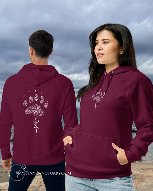 Bear Spirit Animal Hoodie | Eco-Conscious Unisex Sweatshirt