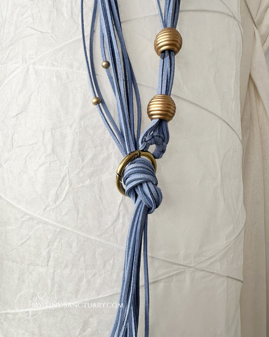 Greek Sky Necklace Cravat - Reach the stars