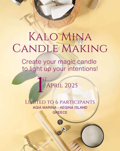 Kalo Mina Candle-Making Workshop in Agia Marina