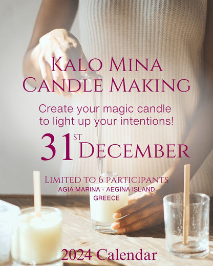 Kalo Mina Candle-Making Workshop in Agia Marina on Aegina Island in Greece