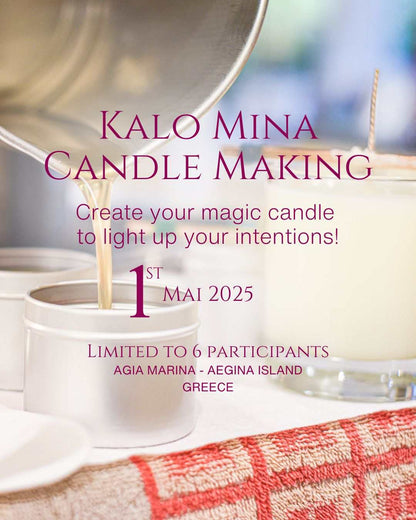 Kalo Mina Candle-Making Workshop in Agia Marina