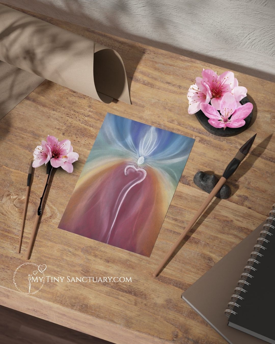 My Tiny Sanctuary Love eCard gift and print@home Love Valentine Card