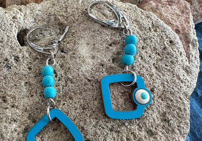 Mati Eye Earrings 🧿 For out of the box thinkers and creatives - My Tiny Sanctuary