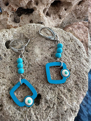 Mati Eye Earrings 🧿 For out of the box thinkers and creatives - My Tiny Sanctuary