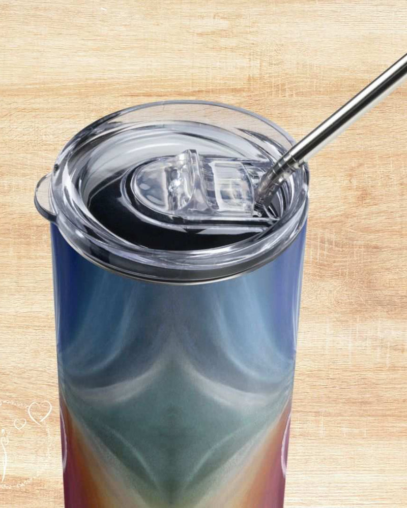 OM Stainless steel tumbler l Intuitive Art l Isotherm mug