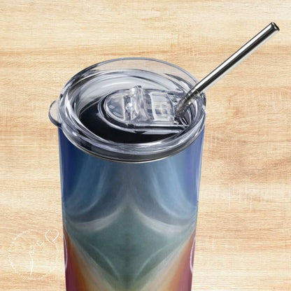 OM Stainless steel tumbler l Intuitive Art l Isotherm mug