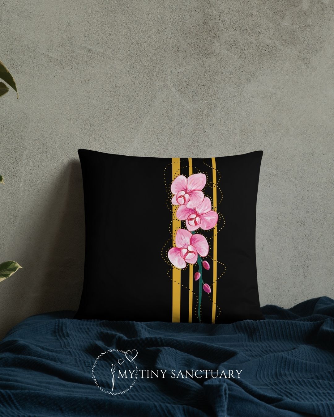 Orchid Cushion | Mindful Home Decor 3 Sizes Available