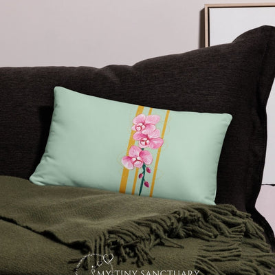 Orchid Cushion • 3 Sizes Available, With or Without Filling - My Tiny Sanctuary