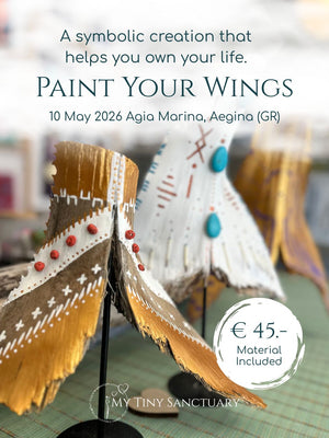 Paint Your Wings - Create Your Talisman to Spread Your Wings - 10 May 2026 My Tiny Sanctuary