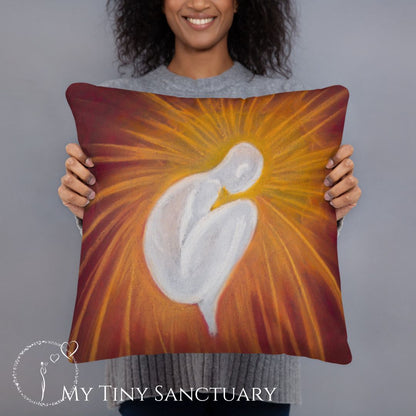 Pillow Rebirth l Intuitive Art l 2 Sizes l With or Without Filing