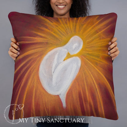 Pillow Rebirth l Intuitive Art l 2 Sizes l With or Without Filing