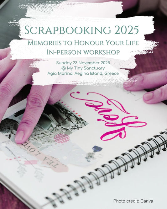 Scrapbooking 2025 Memories to Honour Your Life | In-person workshop