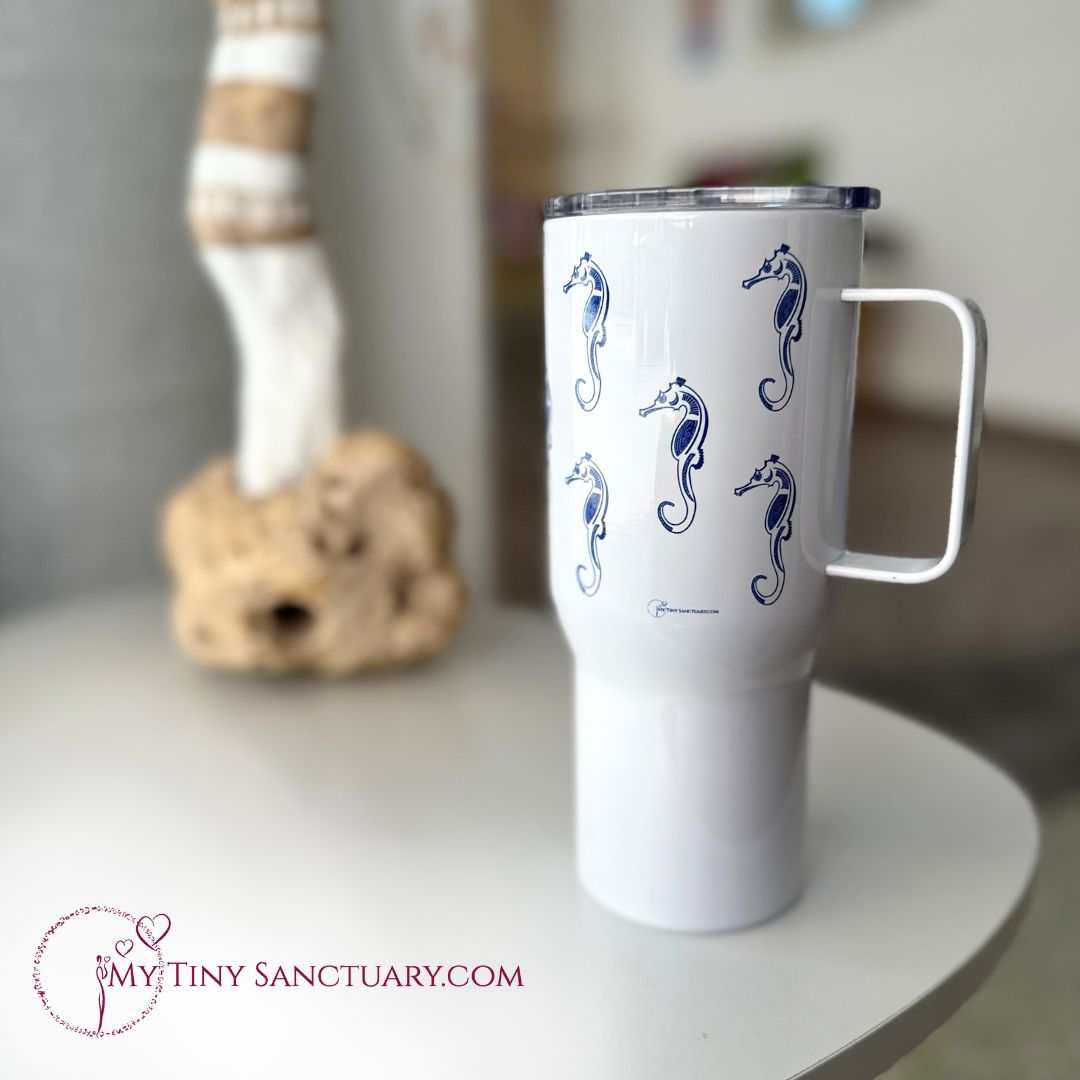 Seahorse Spirit Travel mug Isotherm with a handle