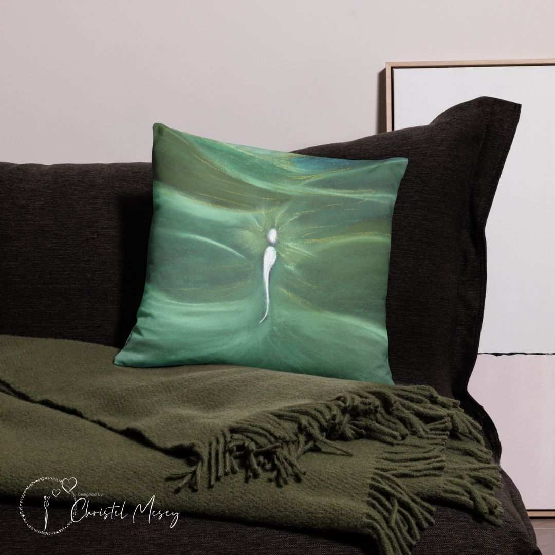 Space Pillow l Illustration from Drao Oracle l 2 Sizes l With or Without Filing