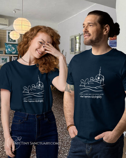 Otter Animal Spirit T-shirt in Organic Cotton - Unisex My Tiny Sanctuary