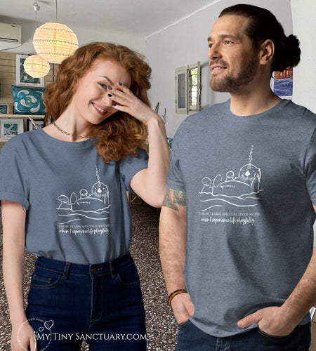 Otter Animal Spirit T-shirt in Organic Cotton - Unisex My Tiny Sanctuary