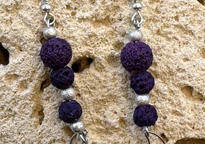 Purple Moon Priestess Earrings 🌙 Connect to Your Inner Wisdom - My Tiny Sanctuary