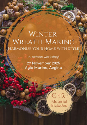 Winter Wreath Making • 29 November 2025 • Agia Marina, Aegina