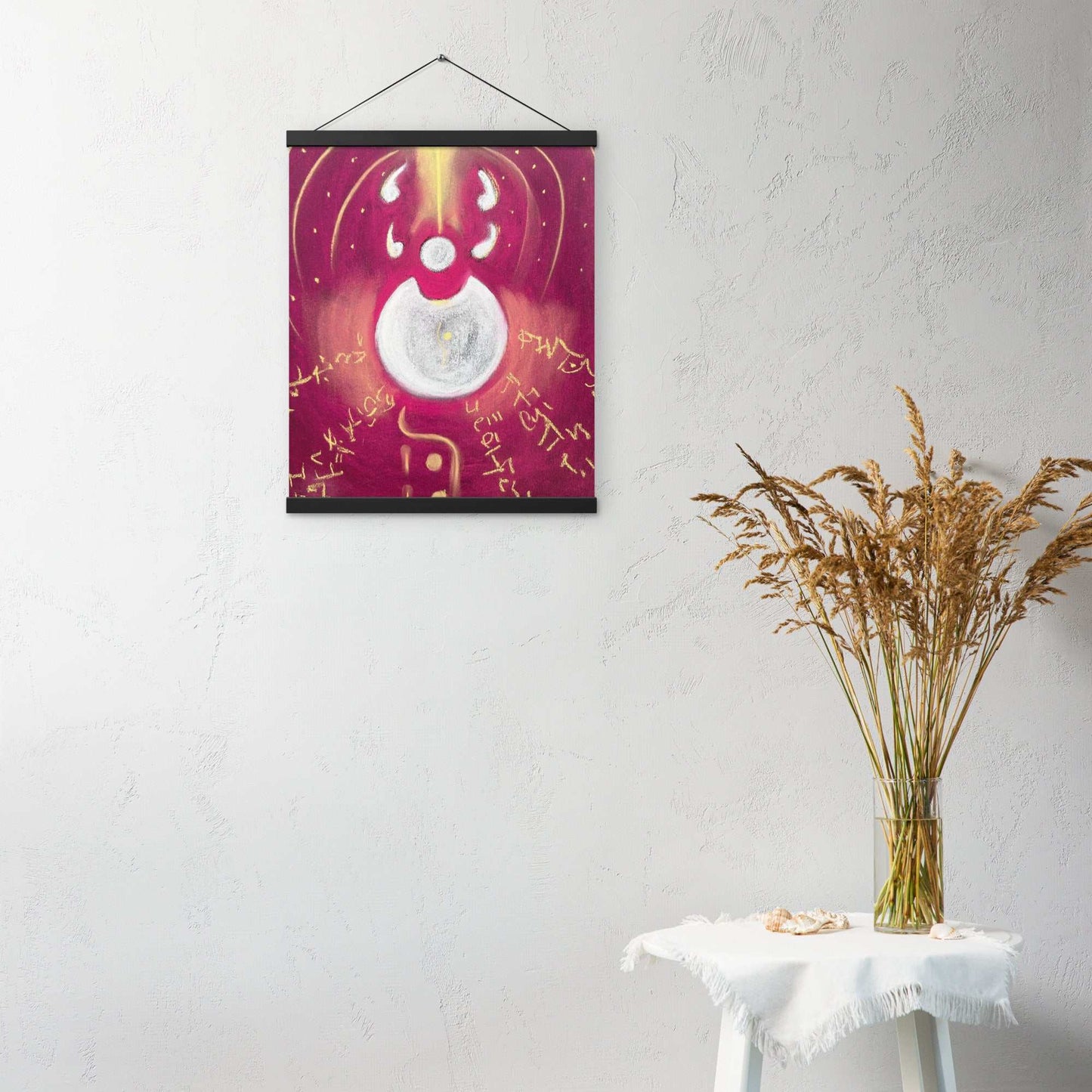 Cosmo Spider Poster on mat paper with hangers including Light Codes