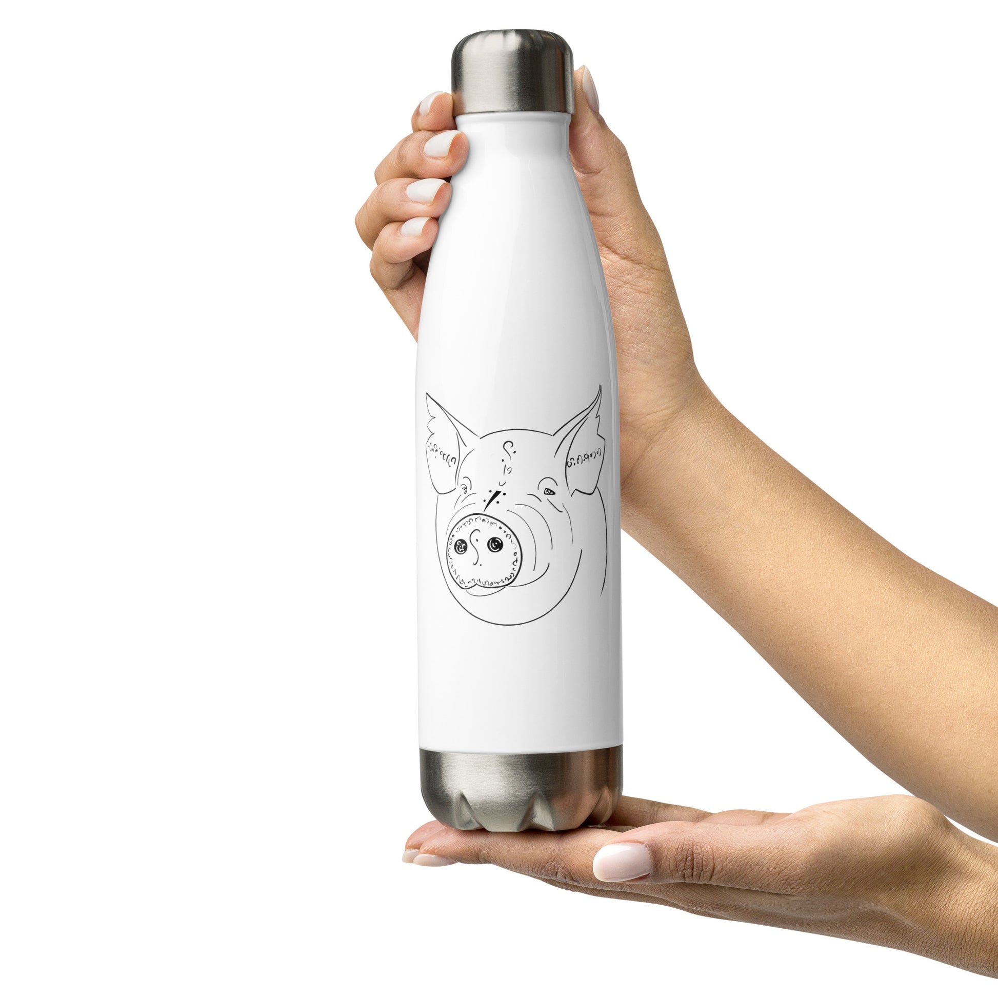 Animal Totem SOW Stainless Steel Water BottleAnimal Totem SOW Stainless Steel Water Bottle