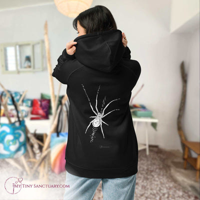 Spider Animal Spirit Hoodie - Conscious & Sustainable Fashion for Women - My Tiny Sanctuary