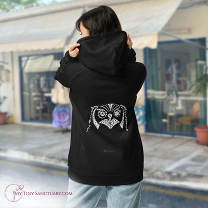 Owl Animal Spirit Hoodie for Women made of Eco-conscious materials