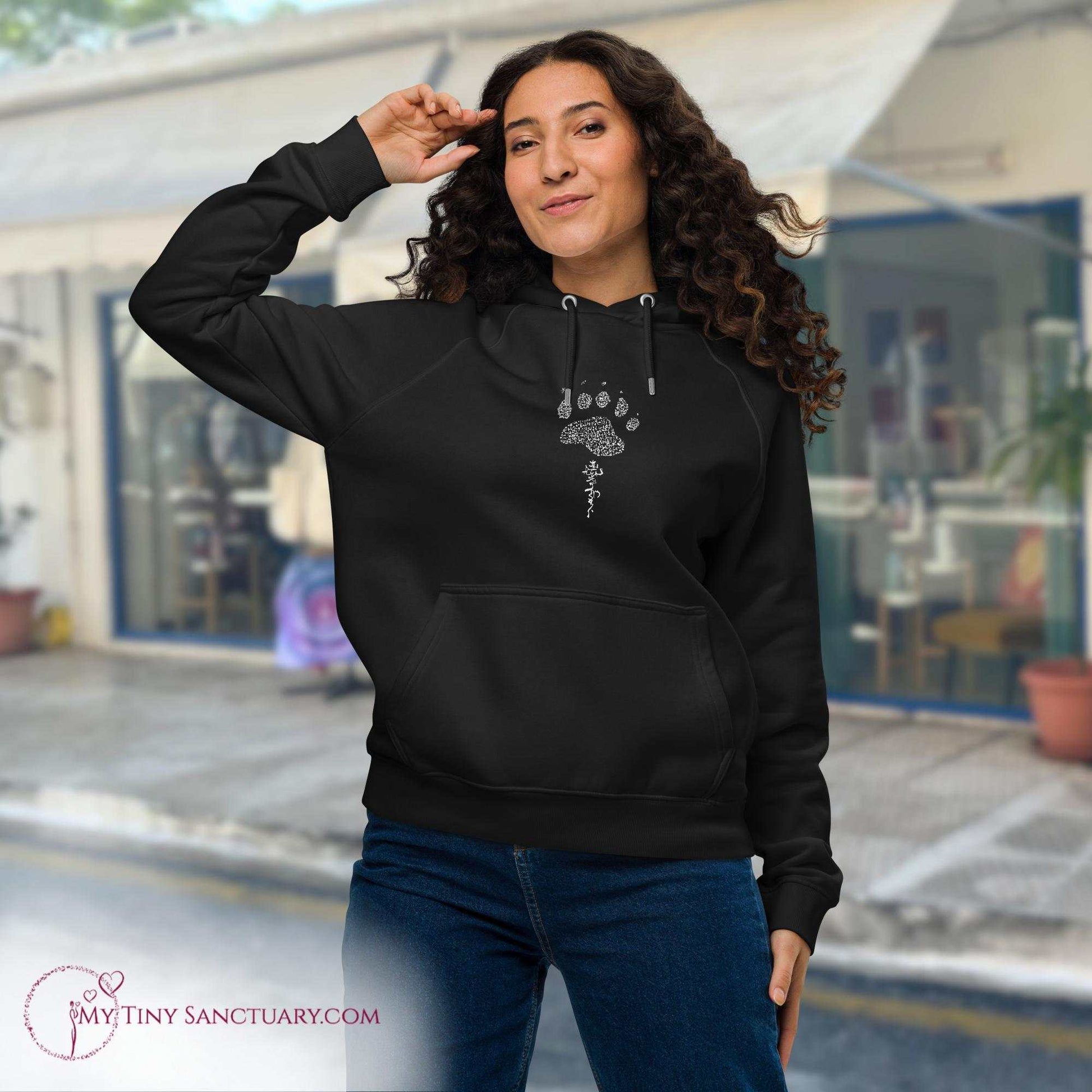 Bear Animal Spirit Hoodie for Women made of Eco-conscious materials