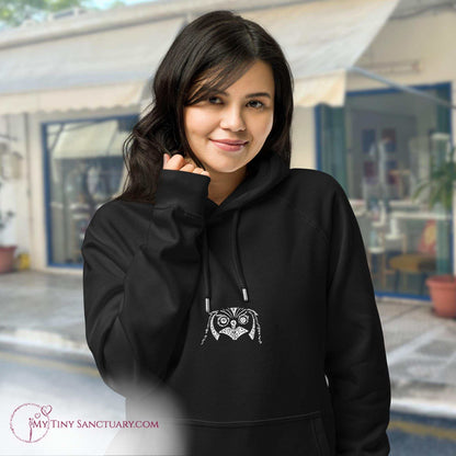 Owl Animal Spirit Hoodie for Women made of Eco-conscious materials