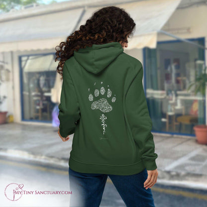 Bear Animal Spirit Hoodie for Women made of Eco-conscious materials